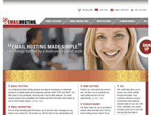Tablet Screenshot of emailhosting.com
